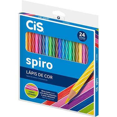 Imagem de Lápis de Cor Cis Spiro 24 cores