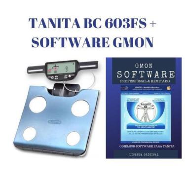 Imagem de Nova Balança De Bioimpedância Tanita Bc 603Fs + Software Original Tani