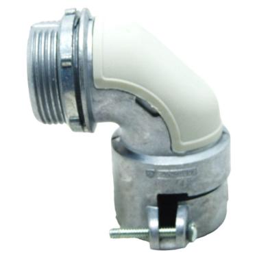 Imagem de Conector Eletrico Box Cabo Curvo 1 1/4" C/ Porca P/ Condulet Seal Tubo (Prensa Cabo)