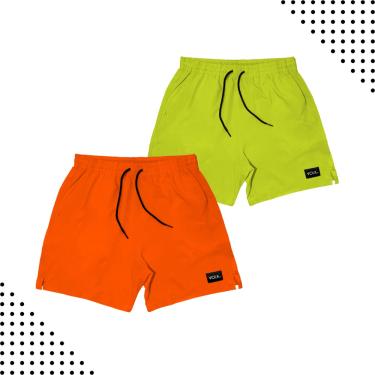 Imagem de Bermuda Shorts Elastico Masculino Verão Leve Kit c2