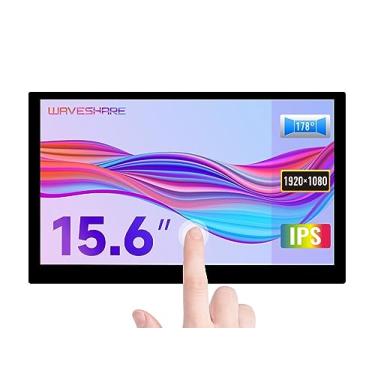 Imagem de Waveshare 15.6inch QLED Display Compatible with Raspberry Pi 4B/3B+/3B/2B/B+/A+/Zero/Zero W/WH/Zero 2W 1920 × 1080 Resolution 10 Points Touch Supports Jetson Nano and Windows 11/10/8.1/8/7