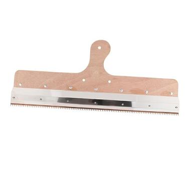 Imagem de Generic Ferramenta de cimento autonivelante, raspador de cimento portátil, fácil de limpar, resistente, durável, ancinho, pintura de piso epóxi para