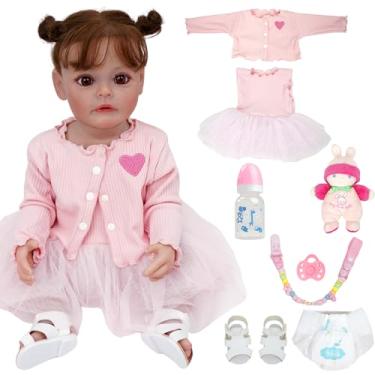 Boneca Bebe Realista Tipo Reborn Yasmin C/ Acessórios 1172 em Promoção é no  Buscapé