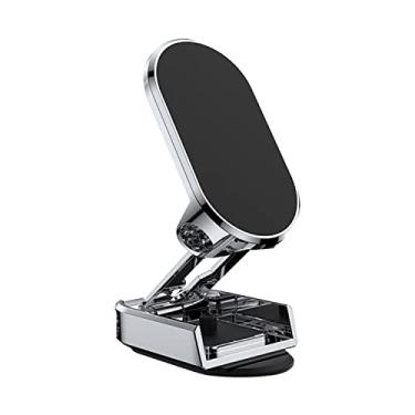 Imagem de Suporte de telefone de liga giratória e retrátil de 360°, suporte de painel de carro, suporte de telefone ajustável multifuncional para todos os acessórios móveis