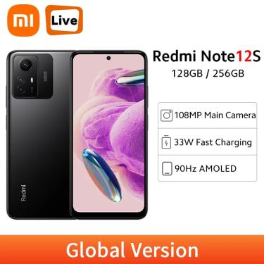 Redmi note 12s 128gb 6gb ram casas bahia