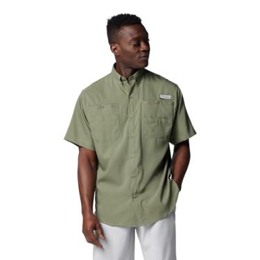 Imagem de Columbia Camiseta masculina Tamiami II de manga curta, Cipreste, 2X