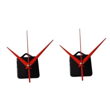 Imagem de DOITOOL 2 Unidades relógio kit de movimento kits de mecanismo de relógio peças de relógio kit operado por bateria relógio parede relógio de parede relógio de quartzo motor 3d