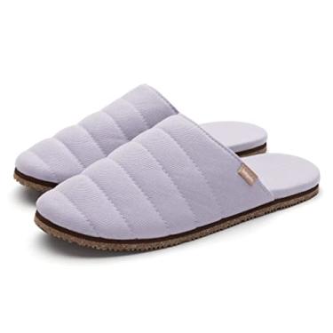 Imagem de Feelgoodz Pantufas femininas acolchoadas para ambientes internos/externos (groselha, pequena)