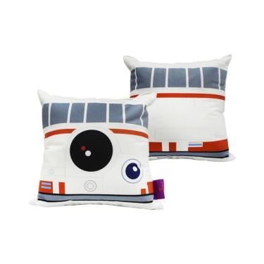 Imagem de Almofada Droide BB8 BB-8 Aveludada 25x25cm Oficial Star Wars
