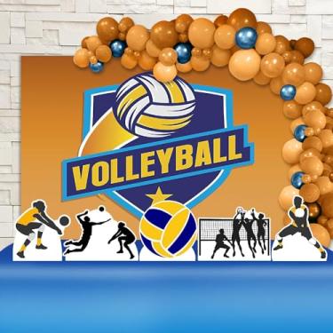 Imagem de Kit Decoração Festa de Aniversário Infantil Volei Voleibol