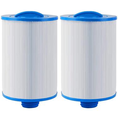 Imagem de Yinage Filtro de substituição para banheira de hidromassagem 6CH-940, compatível com Unicel 6CH-940, PWW50, Filbur FC-0359, Waterways 817-0050 Skimmer de acesso frontal, banheiras de hidromassagem Aber com carga superior de 45 pés quadrados (pacote com 2)