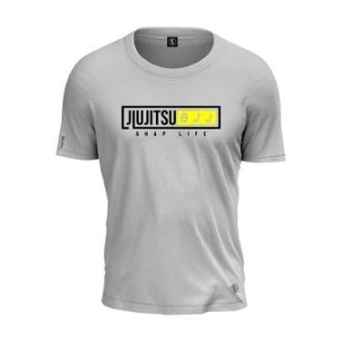 Imagem de Camiseta Personalizada Jiu Jitsu Classico Yellow Shap Life-Unissex