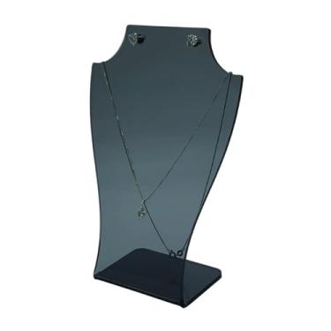 Imagem de Expositor De Brinco Colar Bijuterias Em Acrílico Fume