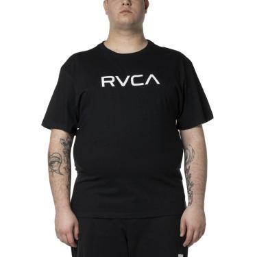 Imagem de Camiseta RVCA Big RVCA Plus Size WT24 Masculina Preto