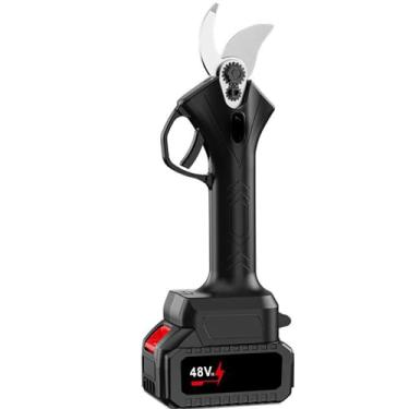 Imagem de HYZHANHONG Tesouras de poda elétricas, equipadas com baterias de lítio recarregáveis 2pcs 48V e lâminas de aço importadas para cortar ramos de árvores hortícolas