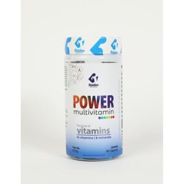 Imagem de Power Multivitamin 90 Cápsulas - Raiden Nutrition Sabor:Sem-Unissex
