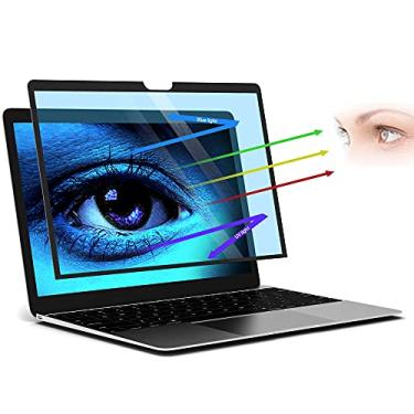 Imagem de FILMEXT Surface Laptop Go 12,4 polegadas, protetor de tela antirreflexo, filtro de luz azul, cuidado com os olhos, tela de luz azul para Surface Laptop Go 3/2/1 12,4