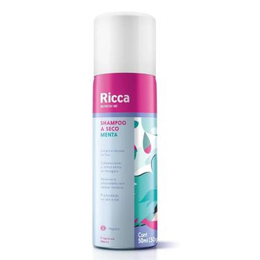 Imagem de Shampoo A Seco Menta 50Ml - Ricca 2853