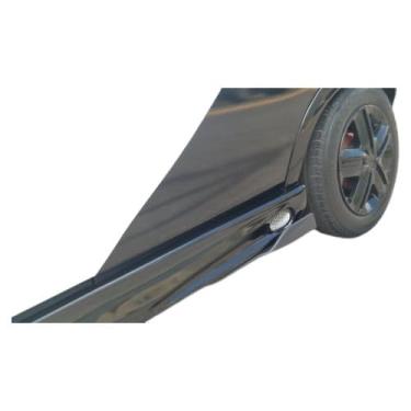 Imagem de Flaps Aerodinâmicos Spoiler Lateral - Barbatanas Lateral - Kit 2 Peças - Sport Tuning Universal - Performance Esportiva - Transforme Seu Carro!