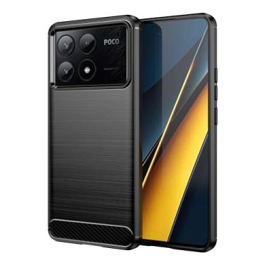 Imagem de Capas para Xiaomi POCO X6 Pro 5G.Caso básico,Botão de pressão flexível / 360 ° Proteção completa,Anti-fingerpirnts
