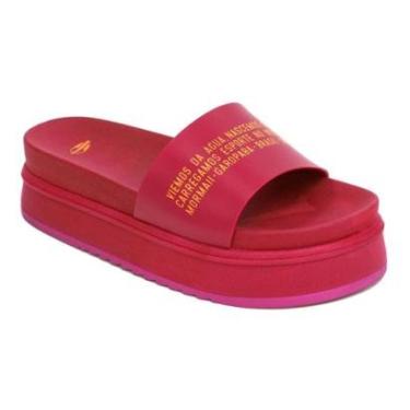 Imagem de Sandalia Mormaii Maite Flatform  Vermelho 37-Feminino