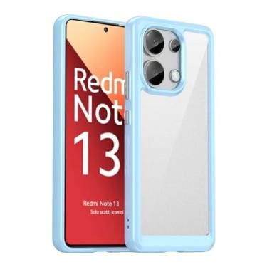 Imagem de Capas Compatível com Xiaomi Redmi Note 13 4G,Caixa de telefone,fino e leve,resistente a riscos,anti-impressão digital e proteção contra queda