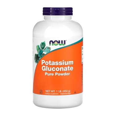 Imagem de NOW Foods Potássio Gluconato Pó 454 gramas Importado
