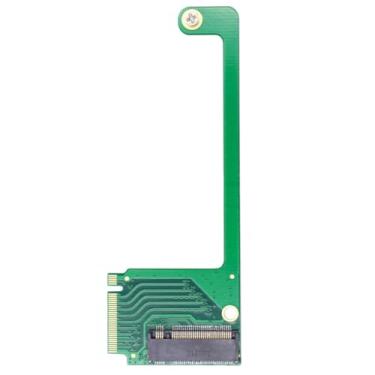 Imagem de CY Adaptador de cartão 2230 a 2280 adaptador de baixo perfil compatível com Rog Ally, NVME M-Key 5Pin M.2 PCIE 4.0 para Rog Alley SSD conversor de atualização de 90 graus MKey Modification PCB