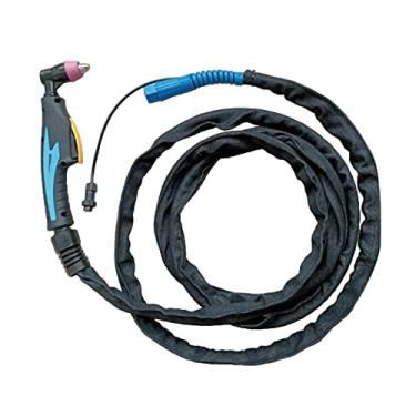 Imagem de Corpo da tocha de corte de plasma a ar de 50/60 Amp + conector de cabo de 5 m AG60 SG55, ignição HF, compatível com CUT50P, LGK60, LTP5000D, para corte de metal, 5M
