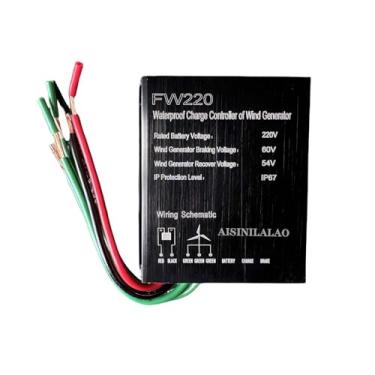 Imagem de 12v,AISINILALAO 5000W-8000W 10A-40A MPPT Controlador de carga Regulador para Gerador de turbina eólica Moinho de vento Alternador Carregador de bateria, 12 V 24 V 48 V