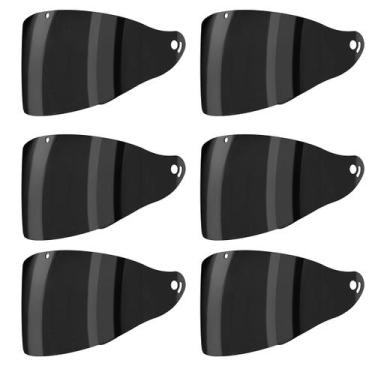 Imagem de Kit Viseira Capacete Pro Tork Liberty 3 Solid - 6 Unidades, FUME, Únic
