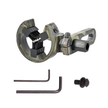 Imagem de SOPOGER Resto de flecha para tiro com arco, escova de bigode para biscoitos, descanso de flecha para arco composto/arco recurvo, caça ao alvo, mão esquerda e direita (camuflagem)