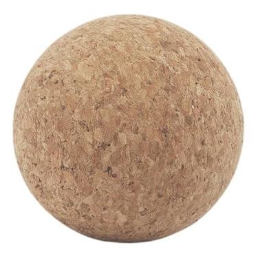 Imagem de kowaku Bola de massagem de cortiça, equipamento de bola de cortiça, ferramenta de rolo, treinamento portátil, massagem de tecido profundo, parte inferior das, 10 Centímetros