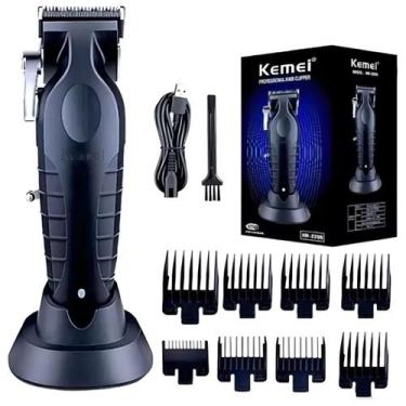 Imagem de Maquininha Kemei KM2296 Preta Original com Garantia de Qualidade e Ent
