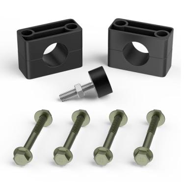 Imagem de Panglong Conjunto de montagem de bloco de freios Club Car DS com porca de parafuso, peças de montagem de freio Club Car DS adequadas para carros de clube DS e carrinho de golfe Carryall, substitui OEM