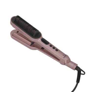 Imagem de Prancha Modeladora Gama Waver & Brush Keration  70W, Rosa, Bivolt - GA