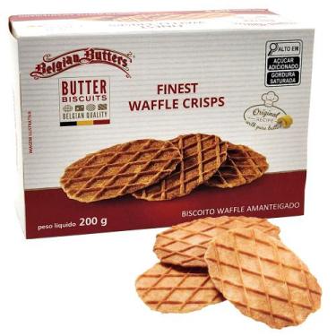 Imagem de Biscoito Waffle Crisps Amanteigado Belgian Butters 200g - N V DESTROOP