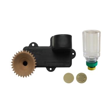 Imagem de Kit Alimentador Roso ASF Com Labirinto Bebedor e Tampinhas (Preto)