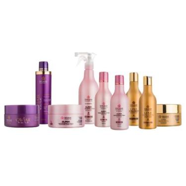 Imagem de Kit Reconstrução Capilar Caviar Care Shampoo + Máscara - Dyusar Cosmet