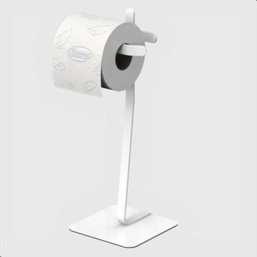 Imagem de Porta Papel Higiênico De Chão Single Suporte Para Papel Oslo - Metalcr