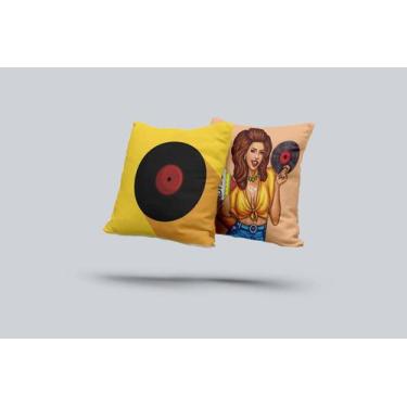Imagem de Kit 2 Almofadas Com Enchimento  Vinil Vintage - Core Decore
