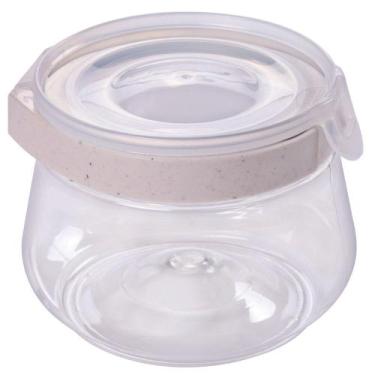 Imagem de Pote hermético Flip 700ml marmorizado Plasutil ref.13550
