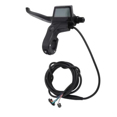 Imagem de Kit de Modificação de Bicicleta Elétrica 36V 48V 1000W 38A Controlador de Motor de Alumínio Fundido 160PDD Medidor de Exibição de Bicicleta Com Alavanca de Freio