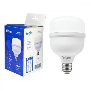 Imagem de Lampada Led Alta Potencia Elgin 40W. 3200Lm Bivolt 6500K.