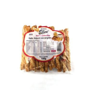 Imagem de Biscoitos Caseiros Palito Salgado com Gergelim Ellen 150g - Produtos E