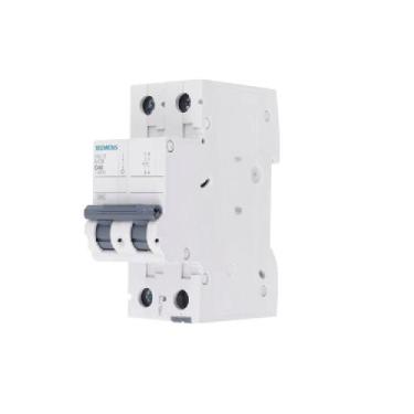 Imagem de Disjuntor din bifasico curva-c 40a 5sl1240-7mb Siemens, Cinza