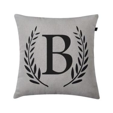 Imagem de Almofada Mescla B 40x40cm Preto - FASTLAR