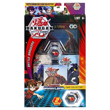 Imagem de Bakugan, Cartas de Coleção Deluxe Battle Brawlers com Cartão Foil Jumbo Dragonoid, para Crianças de 6 Anos ou Mais