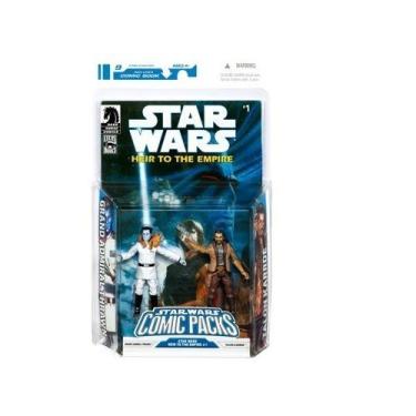 Imagem de Hasbro Star Wars Boneco Clone Wars Pacote com 2 Dark Horse: Herdeiro do Império #1 Grande Almirante Thrawn e Talon