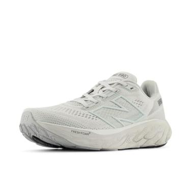 Imagem de New Balance Fresh Foam X 880 V14 Tênis de corrida feminino, Matéria cinza/Raincloud/reflexão, 8.5 X-Wide